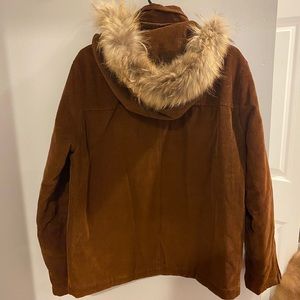 Dolce and Gabbana Coat. Authentic. With Real Coyote Fur Trimmed Hood.